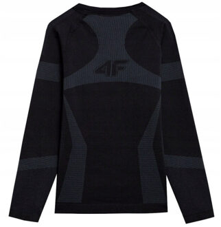 4F Dames f113 thermoactief sweatshirt - maat XS / S Zwart
