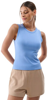 4F Dames f132 mouwloze tanktop Blauw