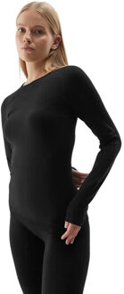 4F Dames f152 thermoactief t-shirt - maat M / L Zwart