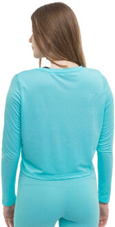 4F Dames f218 t-shirt met lange mouwen Blauw