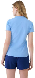 4F Dames f365 slim poloshirt Blauw - XL