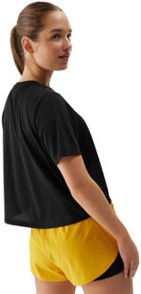 4F Dames fnk quick dry 2 in 1 korte broek Geel - M