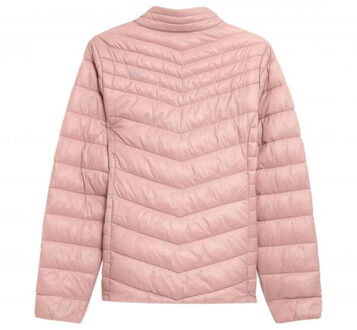 4F Dames gewatteerde pufferjas - maat M Roze