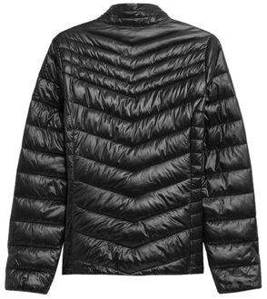 4F Dames gewatteerde pufferjas - maat S Zwart