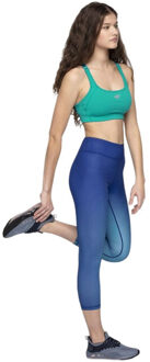 4F Dames h4l20 spdf008 training 7/8 legging Blauw - XS