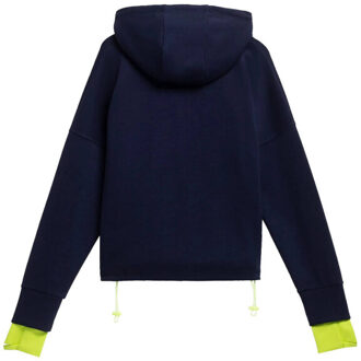 4F Dames h4l21 bld025 hoodie Blauw - S