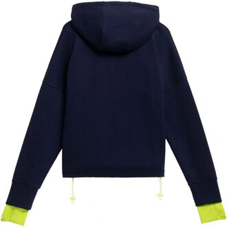 4F Dames h4l21 bld025 hoodie Blauw - S