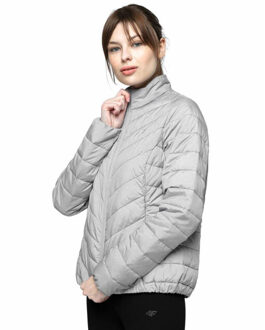 4F Dames h4l21-kudp003 jas Grijs - S