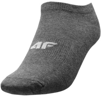 4F Dames h4l22 gemêleerde enkelsokken (pak van 3) Grijs - 39-42