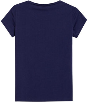 4F Dames h4l22 tsd350 t-shirt Blauw - XS