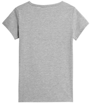 4F Dames h4l22 tsd350 t-shirt Grijs - M