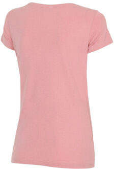 4F Dames h4l22-tsd353 t-shirt Roze - XS