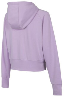 4F Dames h4z22 bld027 52s hoodie Paars - L