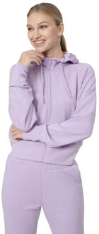 4F Dames h4z22 bld027 hoodie met volledige rits - maat XL Paars