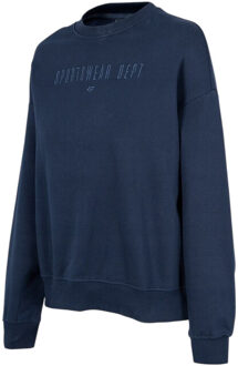 4F Dames h4z22 bld033 sweatshirt Blauw - M