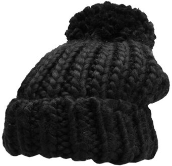 4F Dames h4z22 cad013 muts Zwart - One size