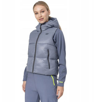 4F Dames h4z22 gewatteerd gilet Blauw - S
