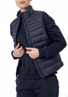 4F Dames h4z22 gewatteerd gilet - maat M Blauw