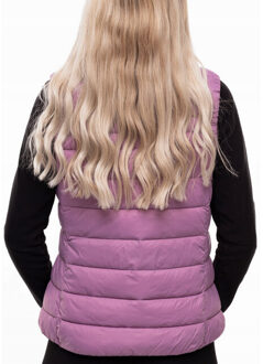 4F Dames h4z22 gewatteerd gilet - maat S Paars