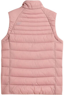 4F Dames h4z22 gewatteerd gilet Roze - S