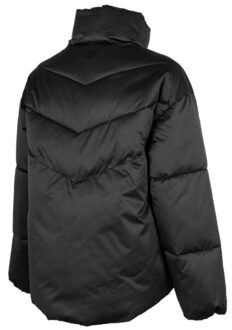 4F Dames h4z22 gewatteerde jas Zwart - M