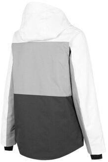 4F Dames h4z22 kudn005 ski-jas Wit - L