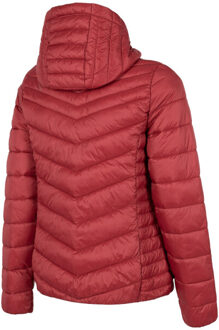 4F Dames h4z22 kudp003 gewatteerde jas - maat S Rood