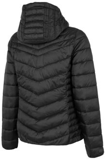 4F Dames h4z22 kudp003 gewatteerde jas Zwart - S