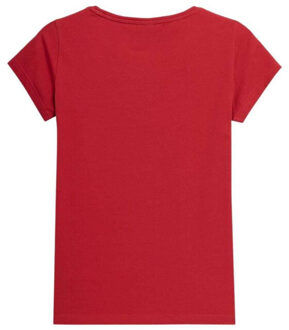 4F Dames h4z22 t-shirt Rood - XS