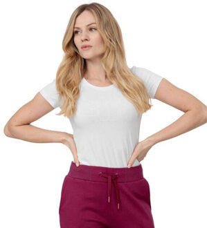 4F Dames h4z22 t-shirt Wit - L