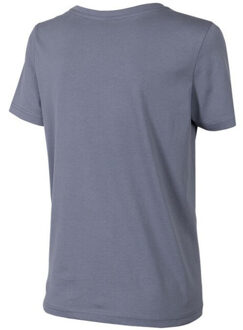 4F Dames h4z22 tekst t-shirt Grijs - M