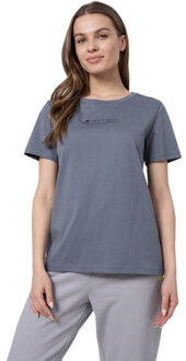 4F Dames h4z22 tsd019 katoenen t-shirt Grijs - S
