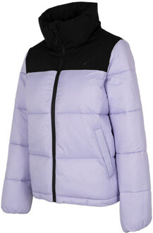 4F Dames h4z22kudp01451s gewatteerde jas Zwart - XL