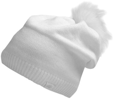4F Dames muts - maat One size Wit
