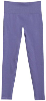 4F Dames naadloze trainingslegging Paars - M / L