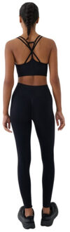 4F Dames naadloze trainingslegging Zwart - XS / S