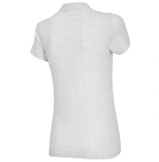 4F Dames nosh4 tsd007 regelmatig poloshirt Wit - XL