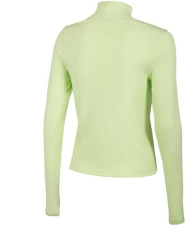 4F Dames schildpadhals top met lange mouwen Groen