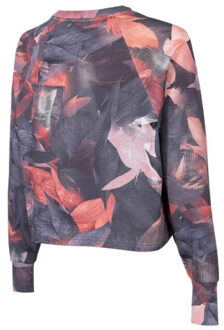 4F Dames sweatshirt met all-over print Veelkleurig - XXL