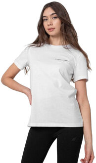 4F Dames t-shirt Wit - L