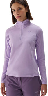 4F Dames waw24uflef048 fleece sweatshirt Paars