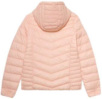 4F Dames wss24tdjaf351 donzen jas - maat S Oranje