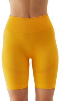 4F Dames wss24tfshf498 korte broek Geel - M / L