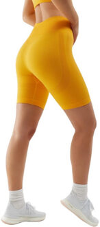 4F Dames wss24tfshf498 korte broek Geel - XS / S