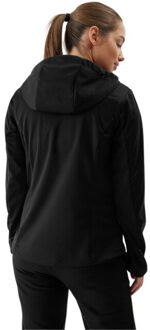 4F Dames wss24tsoff215 softshell jas Zwart - L