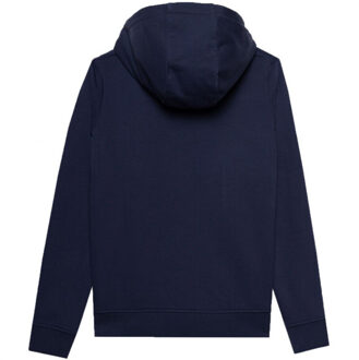 4F Dames wss24tswsf0956 hoodie met volledige rits Blauw - S