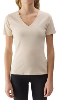 4F Dames wss24ttshf1359 t-shirt Beige - S