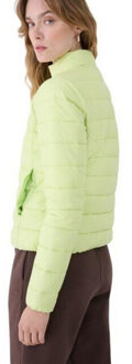 4F Dames wss25tdjaf533 gewatteerde jas Groen - L