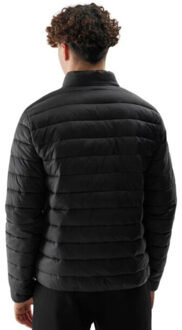 4F Gewatteerd herenjack met dons Zwart - S