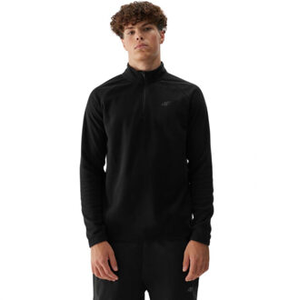 4F Heren fleece thermoactief sweatshirt Zwart
